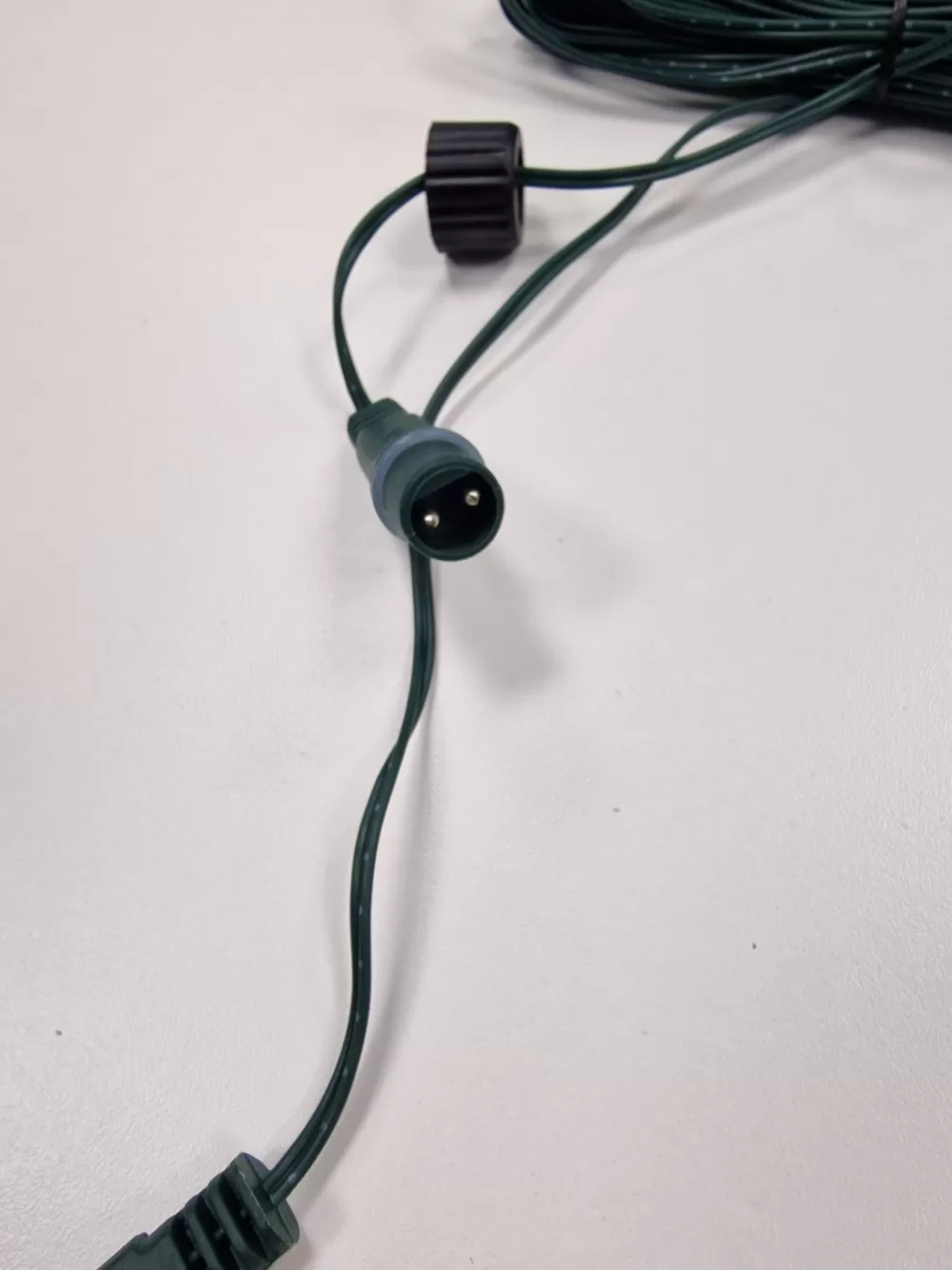Christmas Tree World 10m Low Voltage Extension Lead - Green Cable< Leads & Cables | Wreath Extension Leads