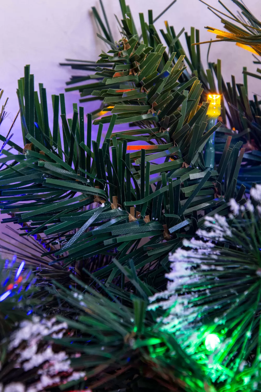 Christmas Tree World 180cm Pre-lit Decorated Mixed Pine Garland Warm White/Multicolour LEDs< Pre-Lit Christmas Garlands