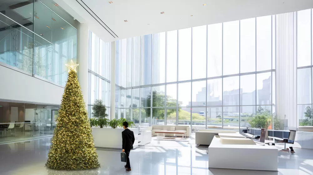 Christmas Tree World 4m/13.1ft Commercial Giant Woodland Frame Tree - Warm White Pre-lit (Indoor/Outdoor)< Large Commercial Christmas Trees | Outdoor Led Trees