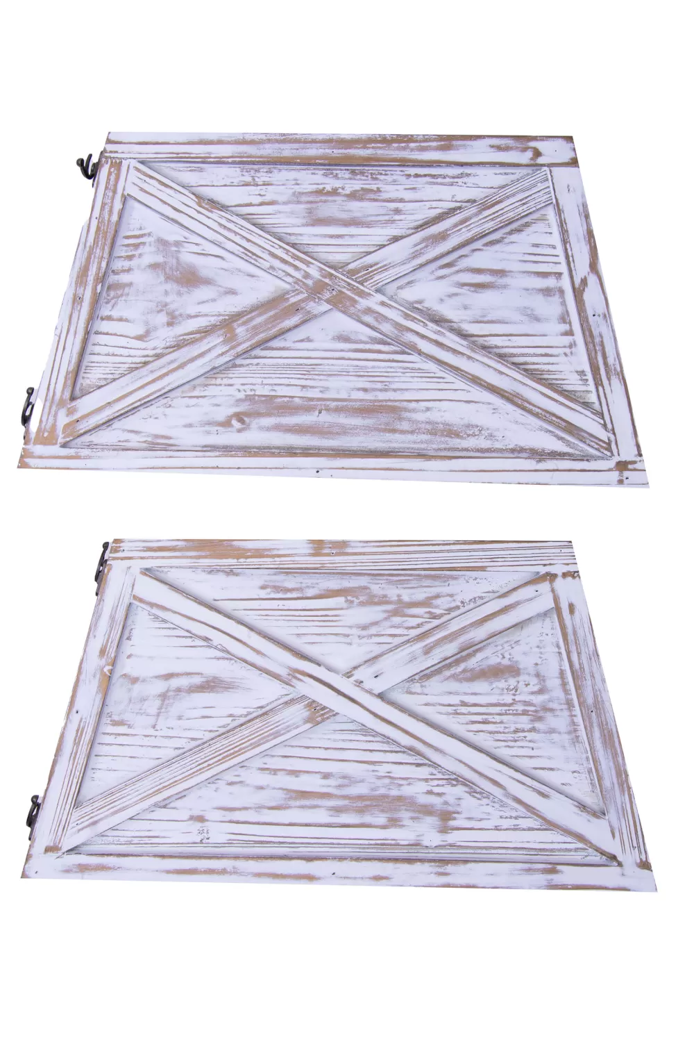 Christmas Tree World Brushed White Gold Wooden Tree Skirt (For 4ft-6ft Trees - Tight Fit)< Tree Skirts & Surrounds | Christmas Tree Skirts