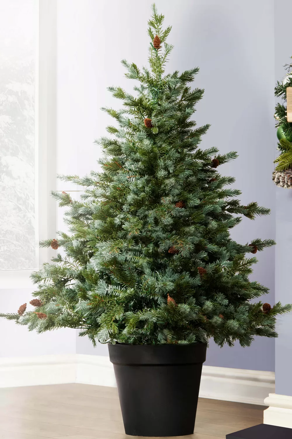Christmas Tree World The 5ft Cairngorm Pine Potted Tree (Indoor/Outdoor)< Outdoor Christmas Trees | Outdoor Artificial Trees