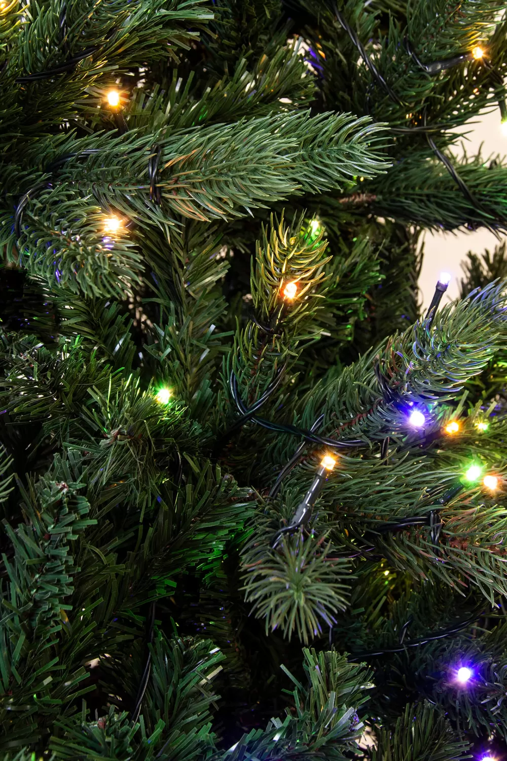 Christmas Tree World The Ultra Devonshire Fir Pre-lit With Warm White/Multicoloured LEDs (4ft To 12ft)< Pre-Lit Christmas Trees