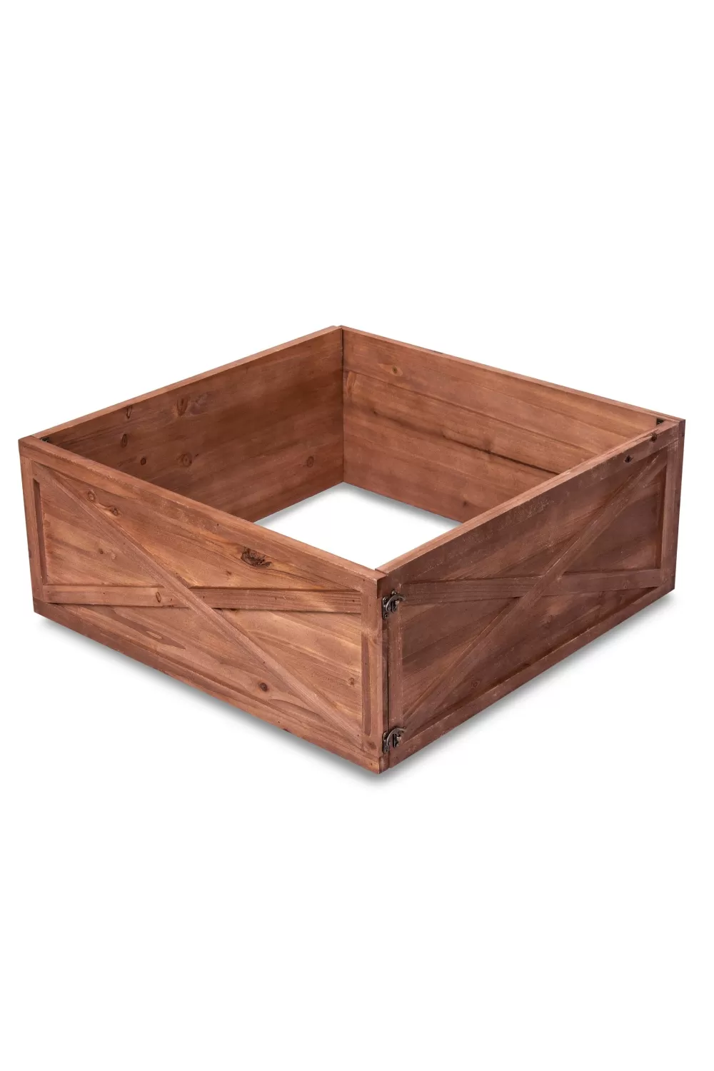 Christmas Tree World Wooden Christmas Tree Skirt In 3 Colours (For 6ft-8ft Trees - Square Fit)< Tree Skirts & Surrounds | Christmas Tree Skirts