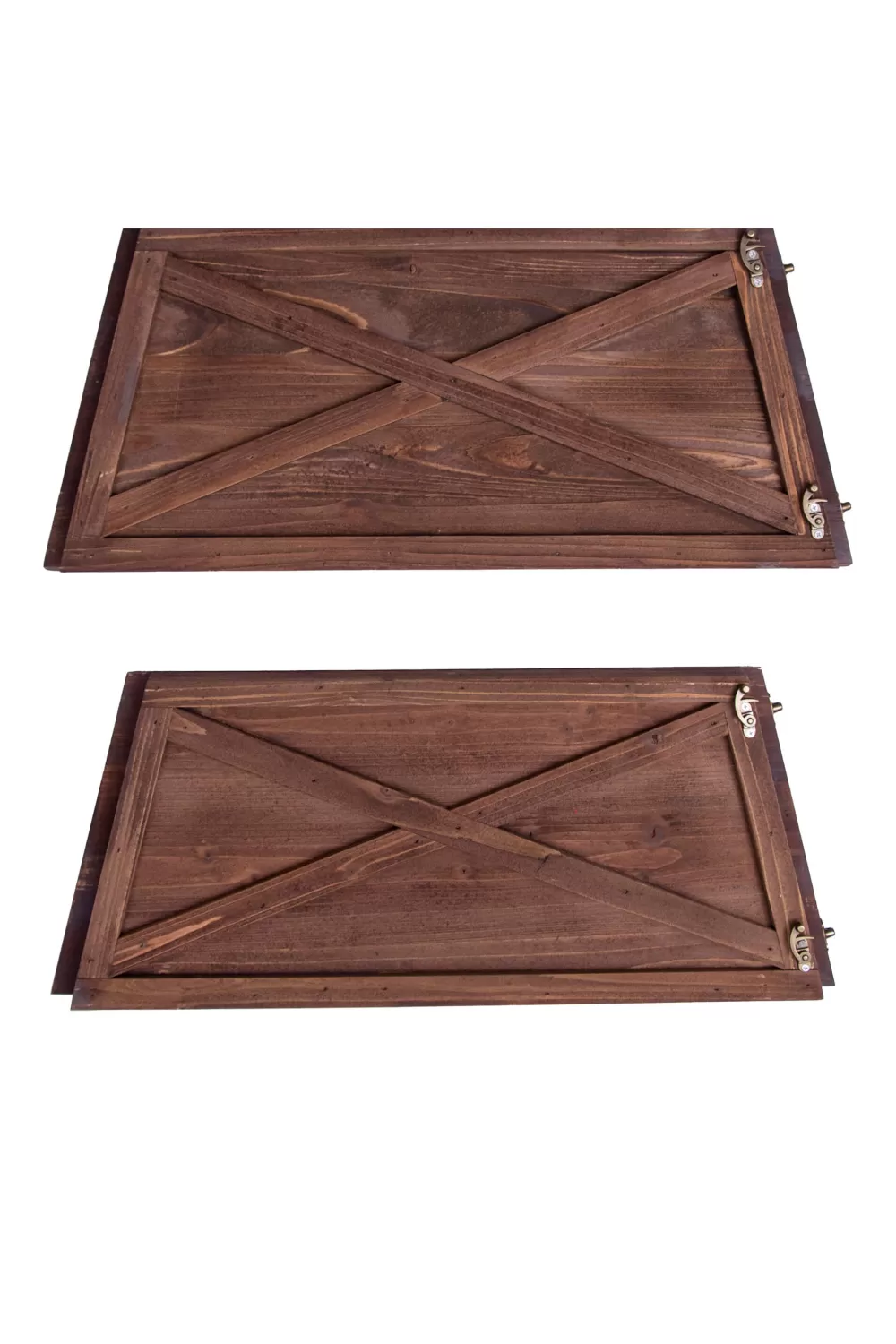Christmas Tree World Wooden Christmas Tree Skirt In 3 Colours (For 6ft-8ft Trees - Tight Fit)< Pre-Lit Christmas Trees | Snowy Christmas Trees
